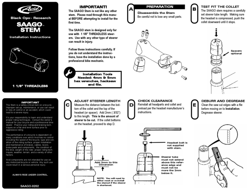 Avid Technology SAAGO STEM installation instructions
