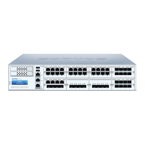 Sophos XG 550 User manual