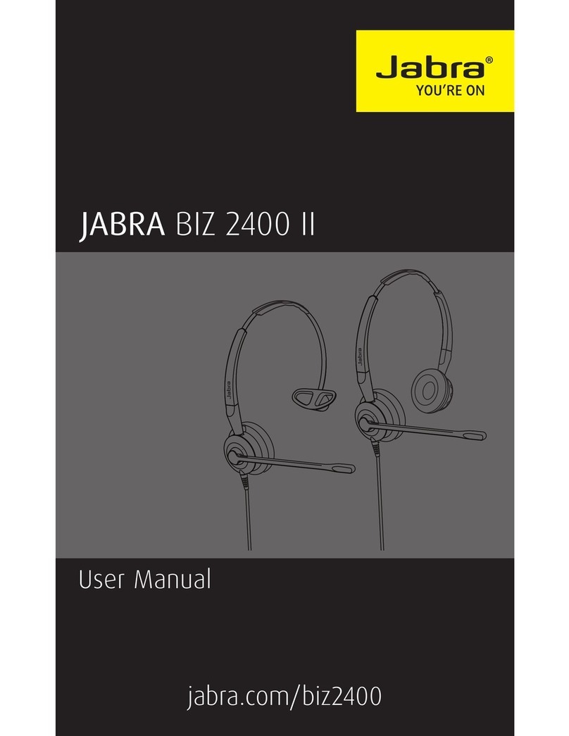 Jabra BIZ 2400 II User manual Jabra BIZ 2400 II User manual