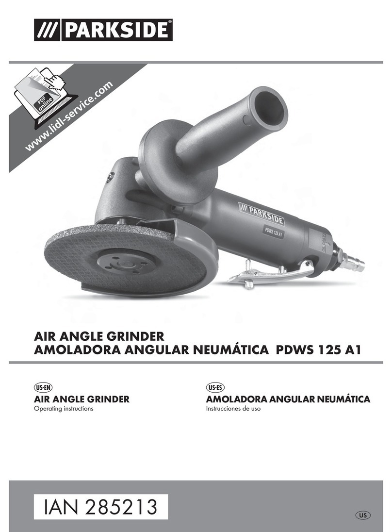 Parkside PDWS 125 A1 User manual