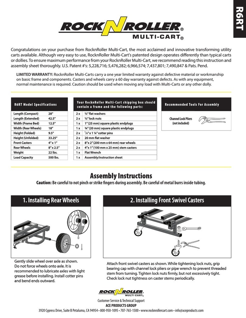 Rock-N-Roller Multi-Cart R6RT manual