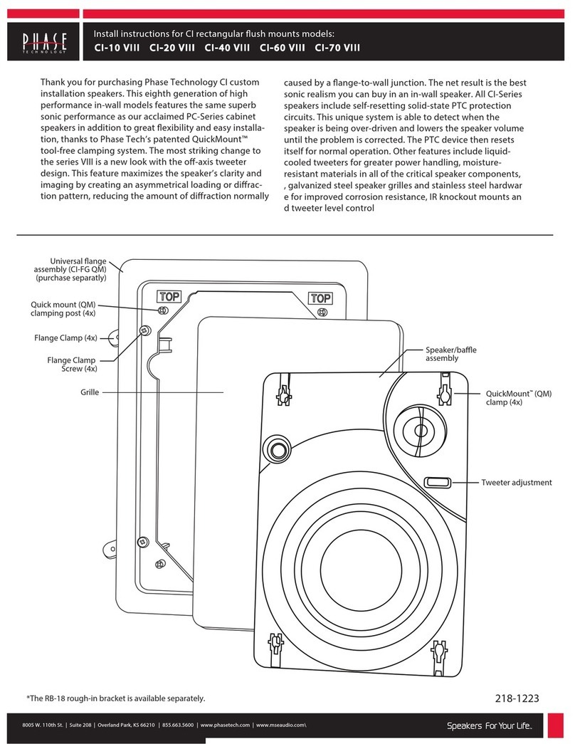 Phase CI  Series Configuration guide