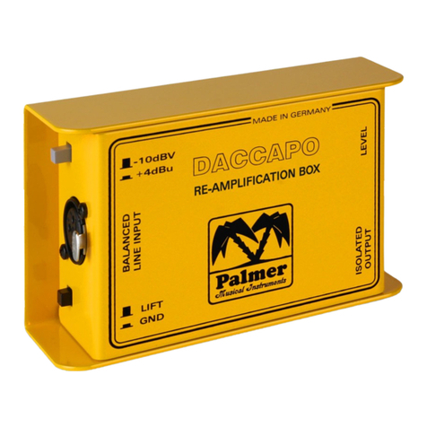 Palmer DACCAPO manual