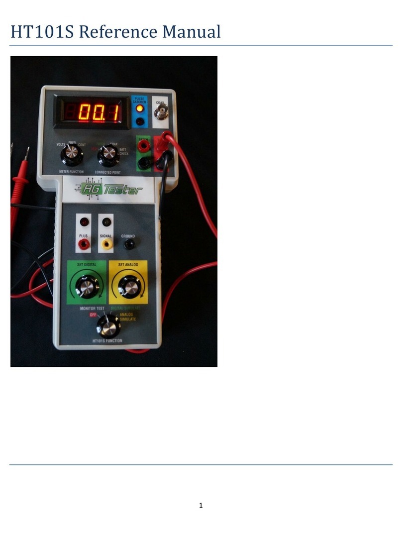 Ag-Tester HT101S Reference manual