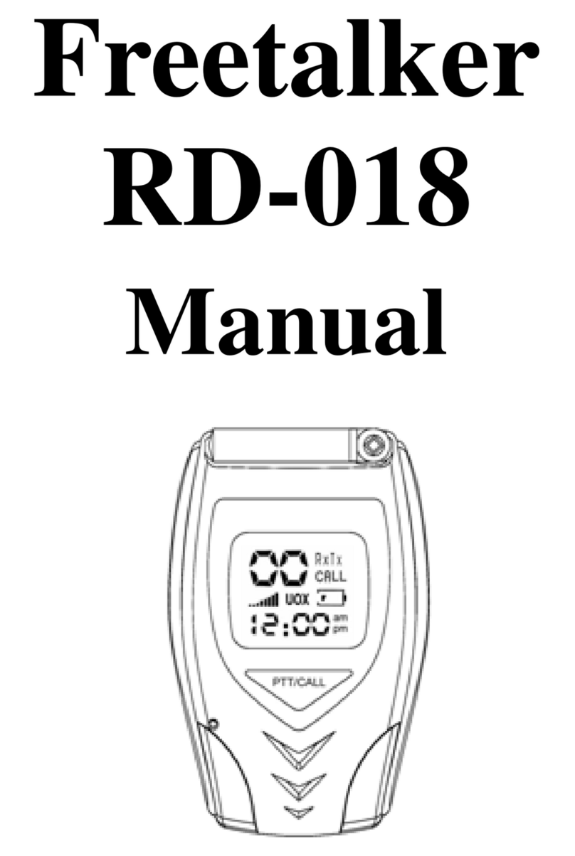 Freetalker RD-018 User manual