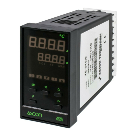 ascon XE Series instruction manual