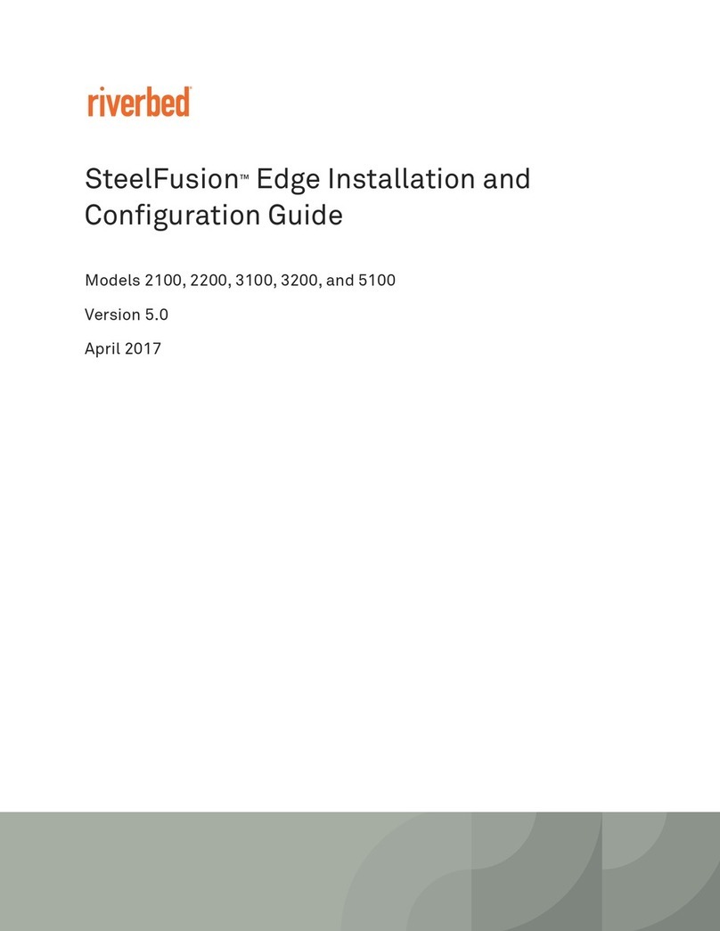 Riverbed 2100 Operator's manual