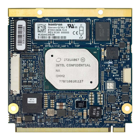 Kontron QSEVEN-Q7AL User manual
