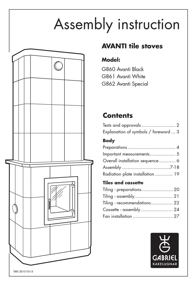 gabriel AVANTI G861 User manual