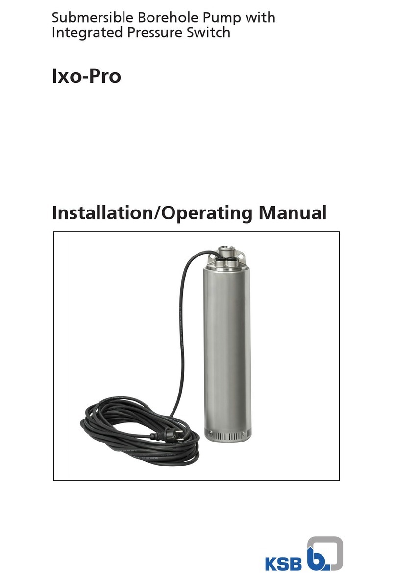 KSB Ixo-Pro Installation instructions