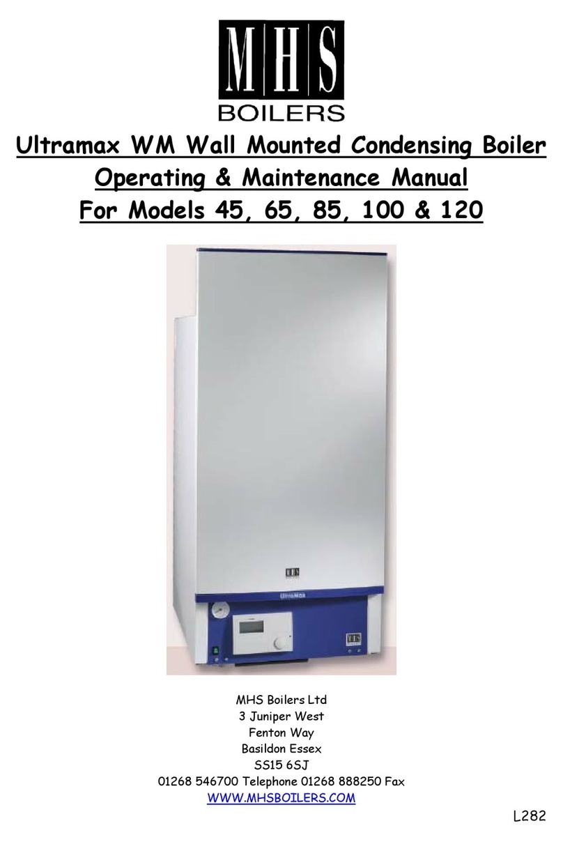 MHS Boilers Ultramax WM 45 operating & maintenance manual