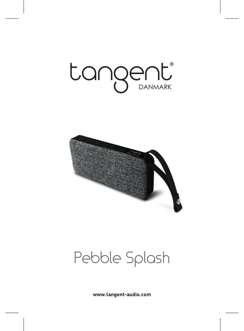 Tangent PEBBLE SPLASH manual