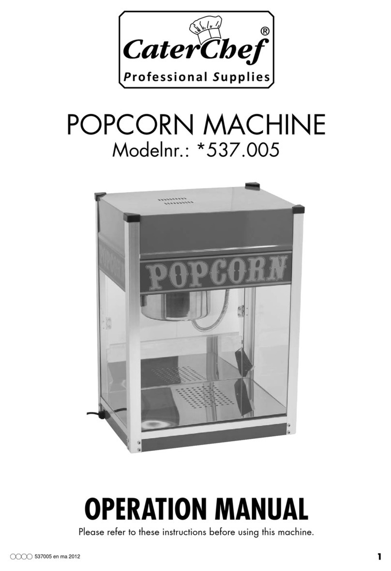 Cater Chef PC-G1500 Operation manual