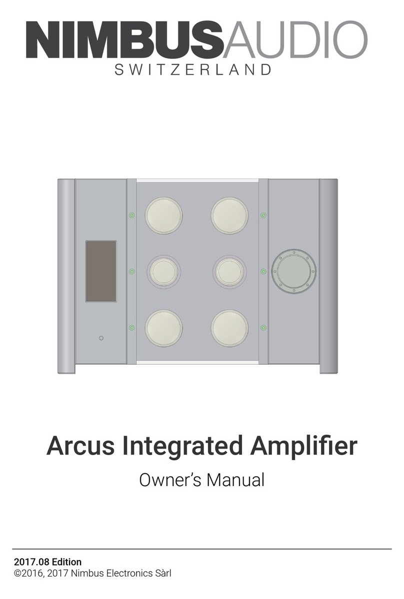Nimbus Water Systems ARI-R1 owner's manual