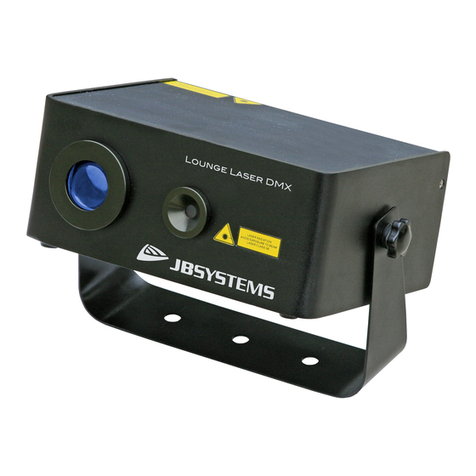 JB Systems Lounge Laser DMX User manual