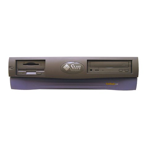 Sun Microsystems SUN BLADE 150 Service manual