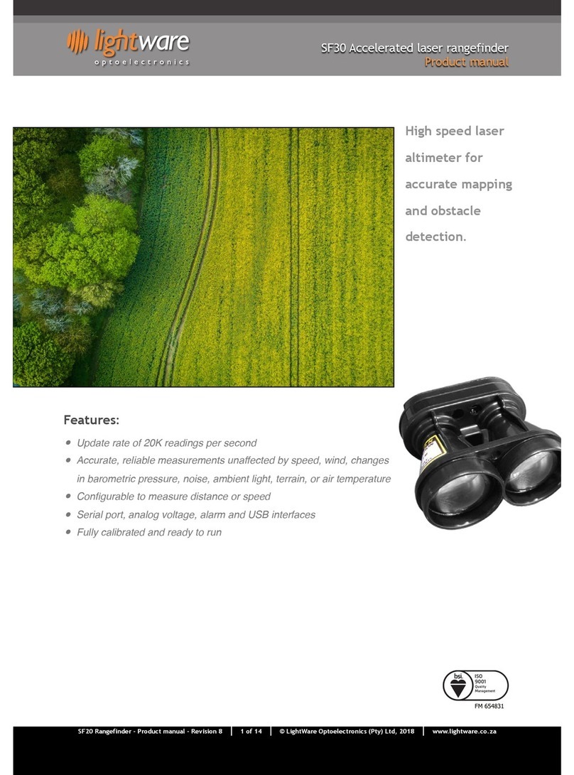 Lightware SF30/B User manual