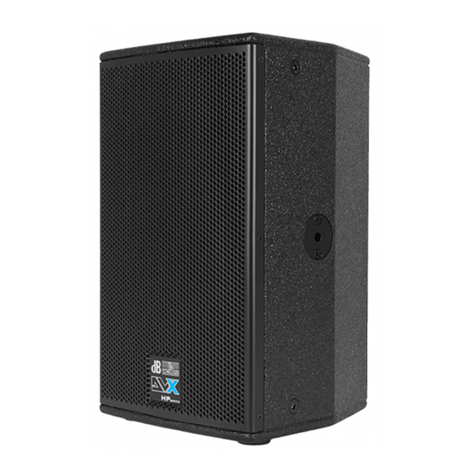 dB Technologies DVX HP series User manual