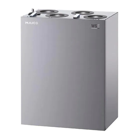 Maico WR 410 User manual