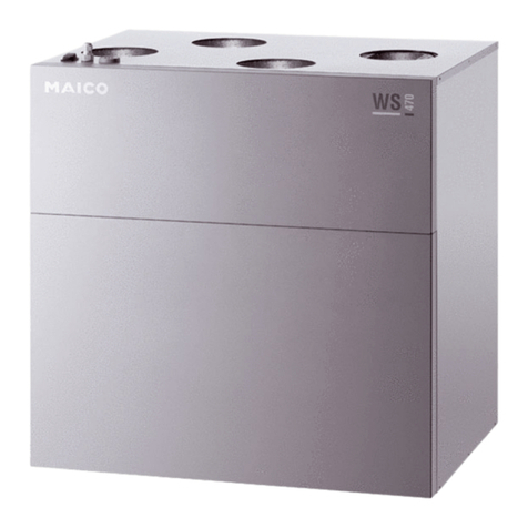 Maico WR 310 User manual