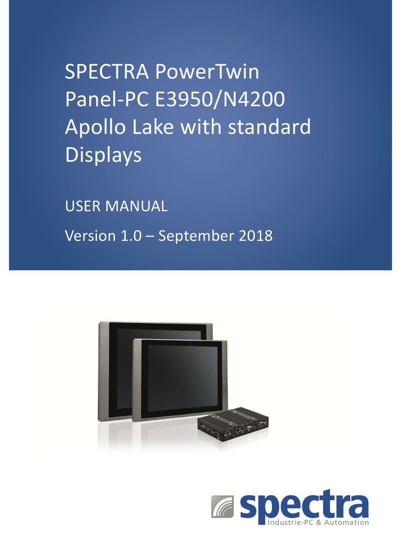 Spectra PowerTwin PSH10-E3950C9 user manual