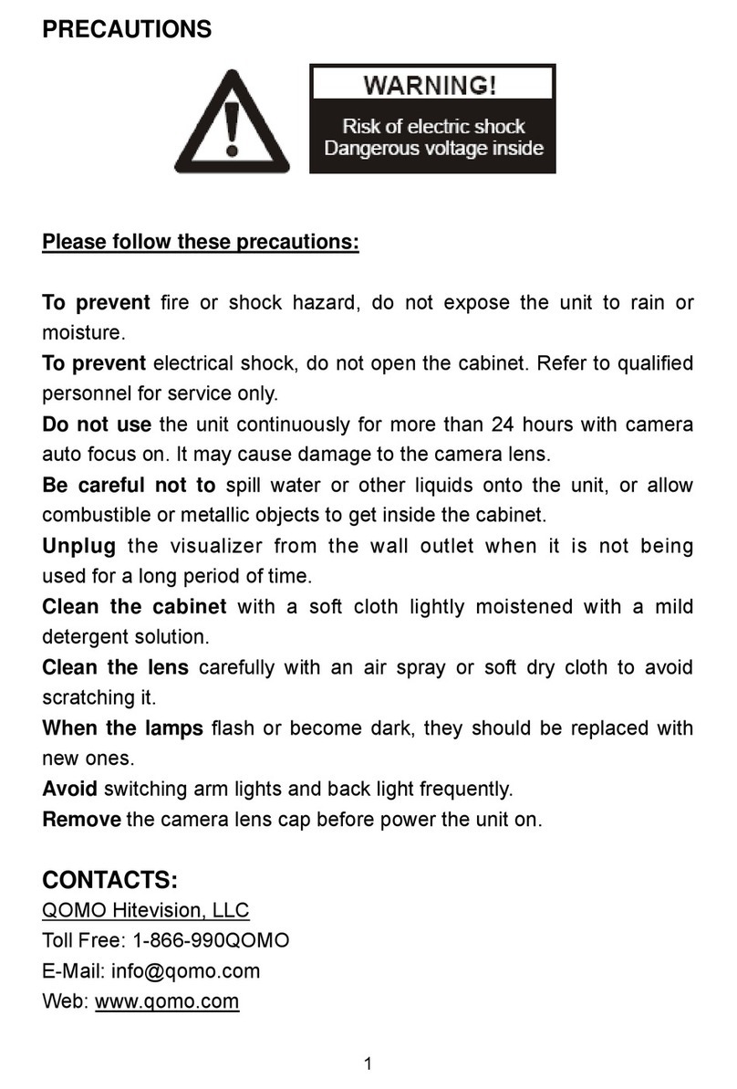 Qomo QD600 User manual