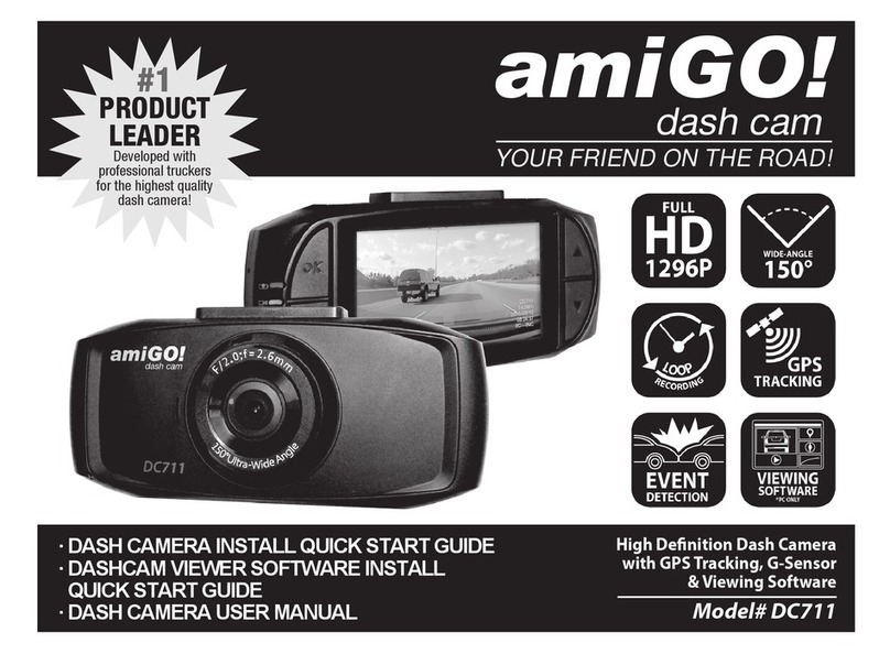 Amigo DC711 quick start guide