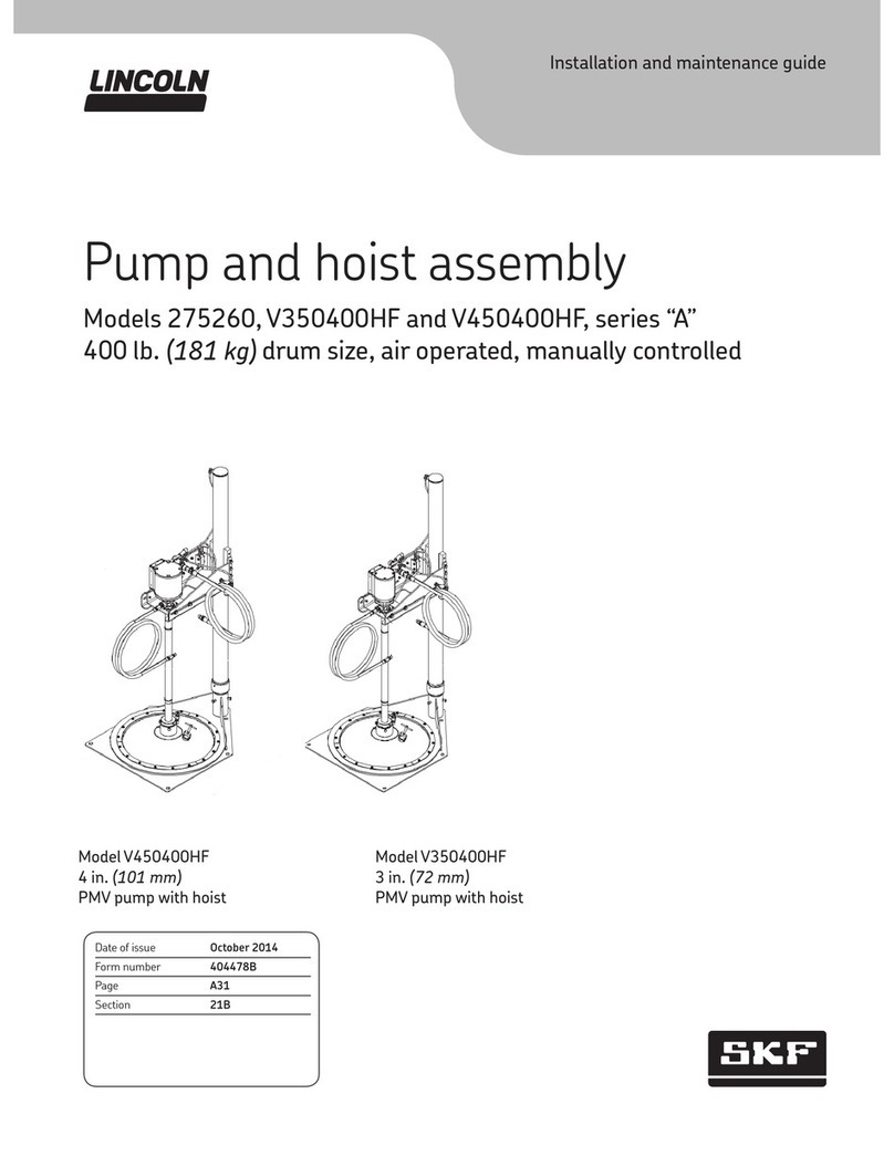 Lincoln A Series Product manual