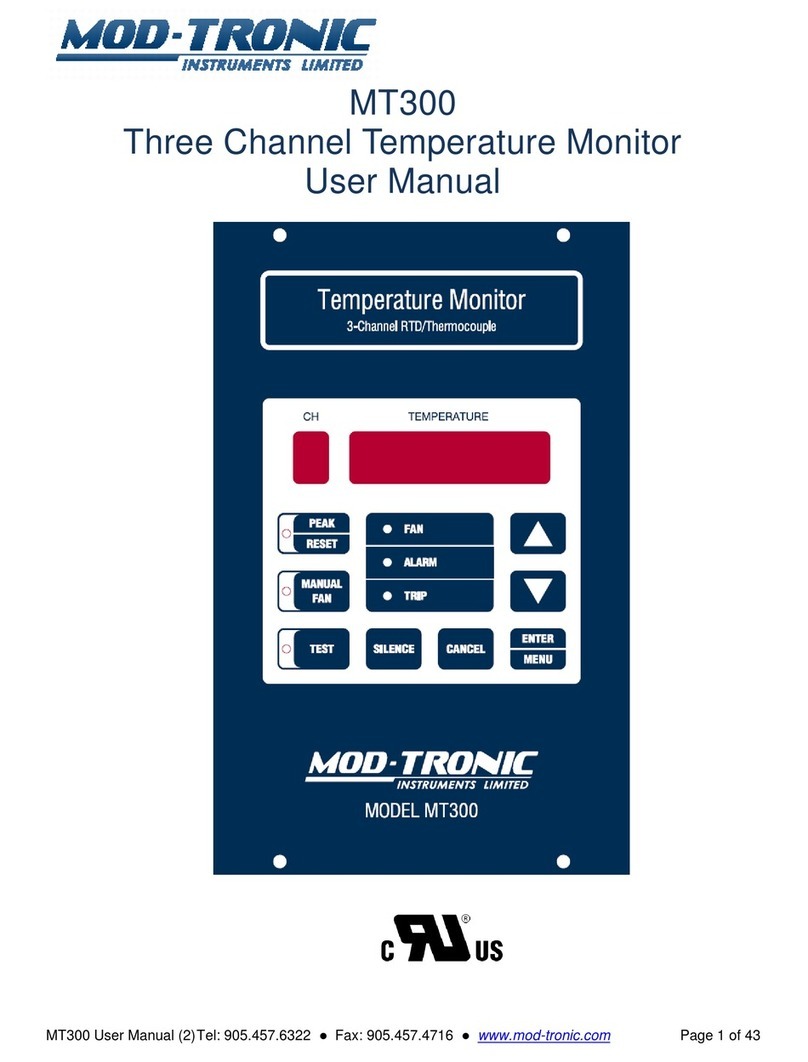 Mod-tronic MT300 user manual