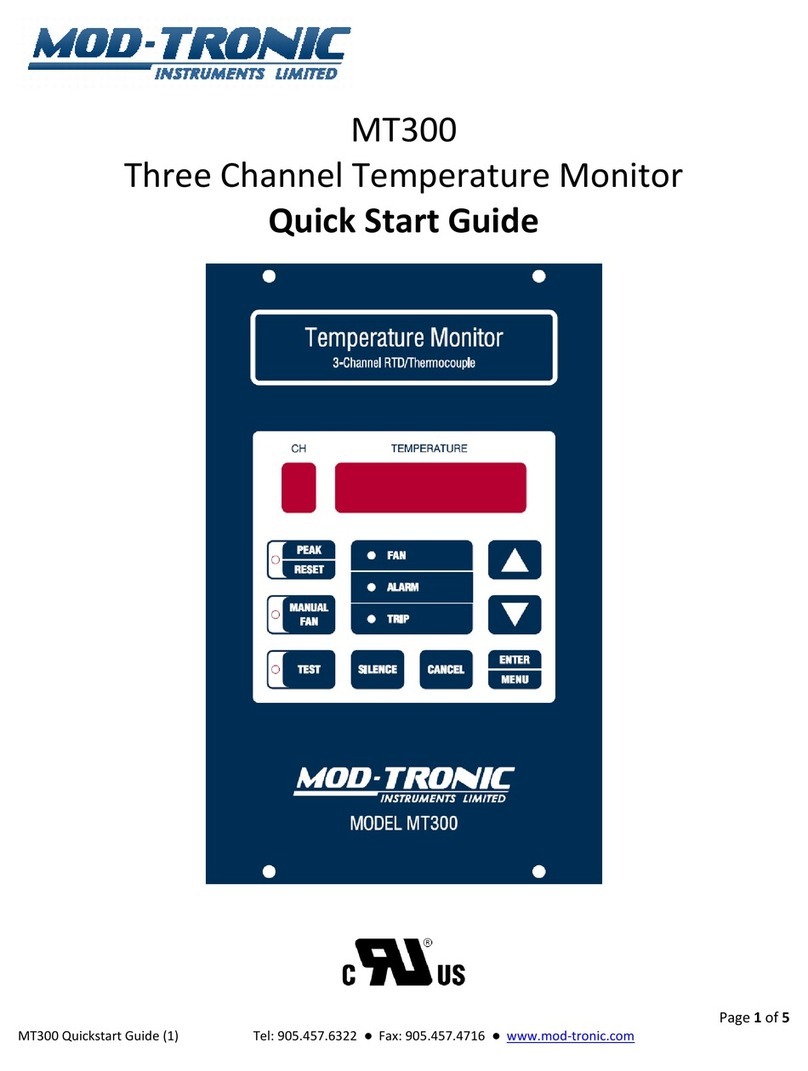 Mod-tronic MT300 User manual