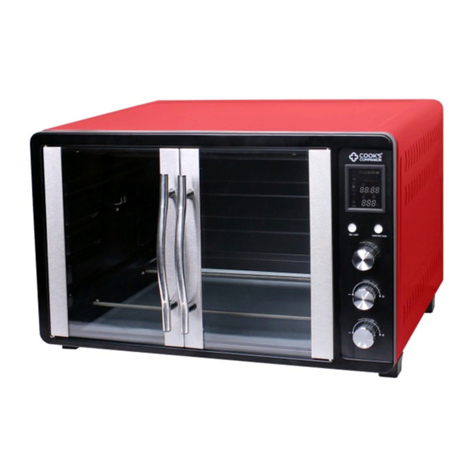 Cook's Companion CCFD19 instruction manual