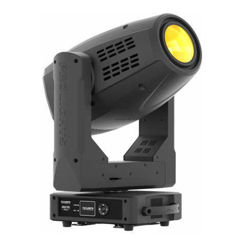 ProLights ARIA 700SPOT user manual ProLights ARIA 700SPOT user manual