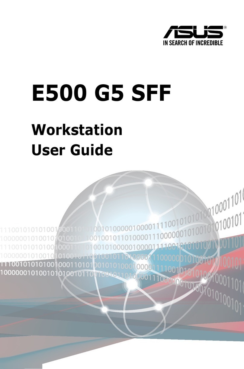 Asus E500 G5 SFF User manual