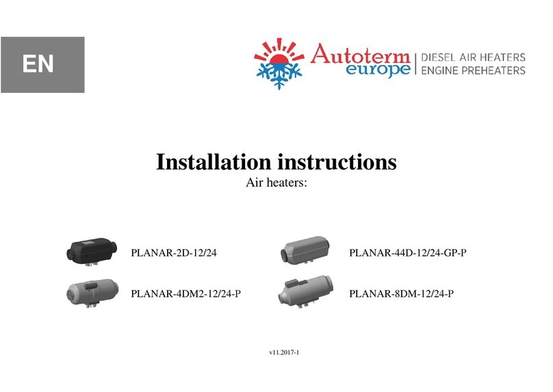 Planar 2D-24 installation instructions