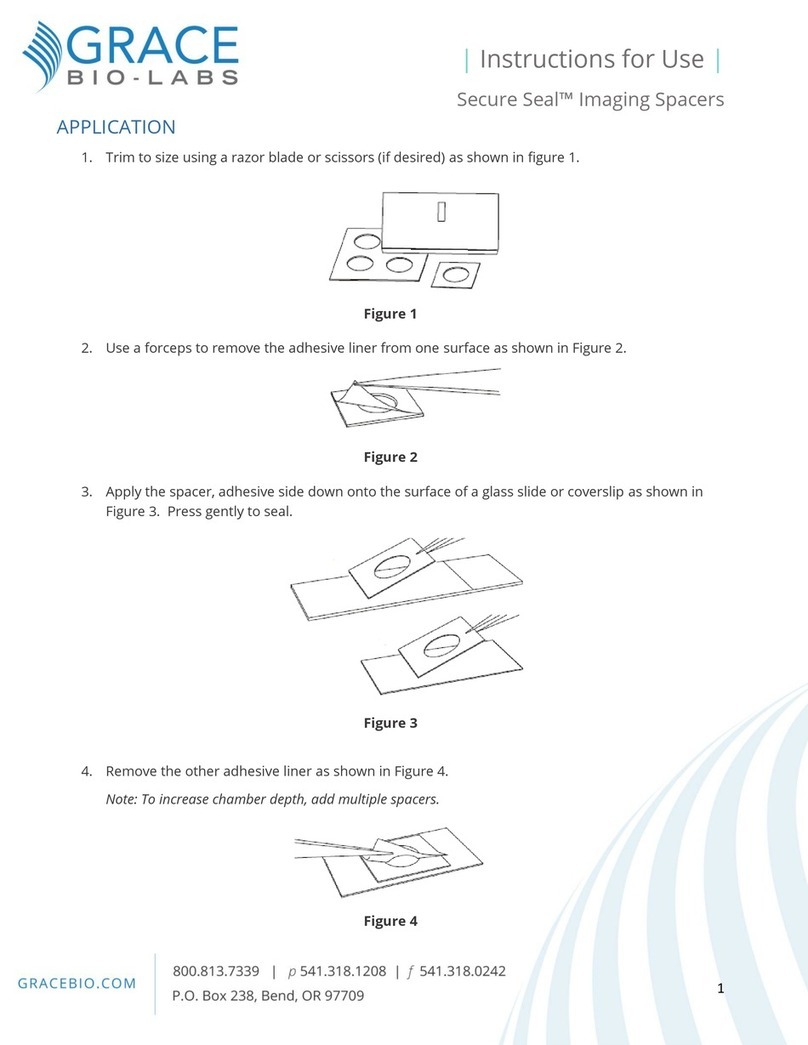 Grace Bio-Labs Secure Seal Instructions for use