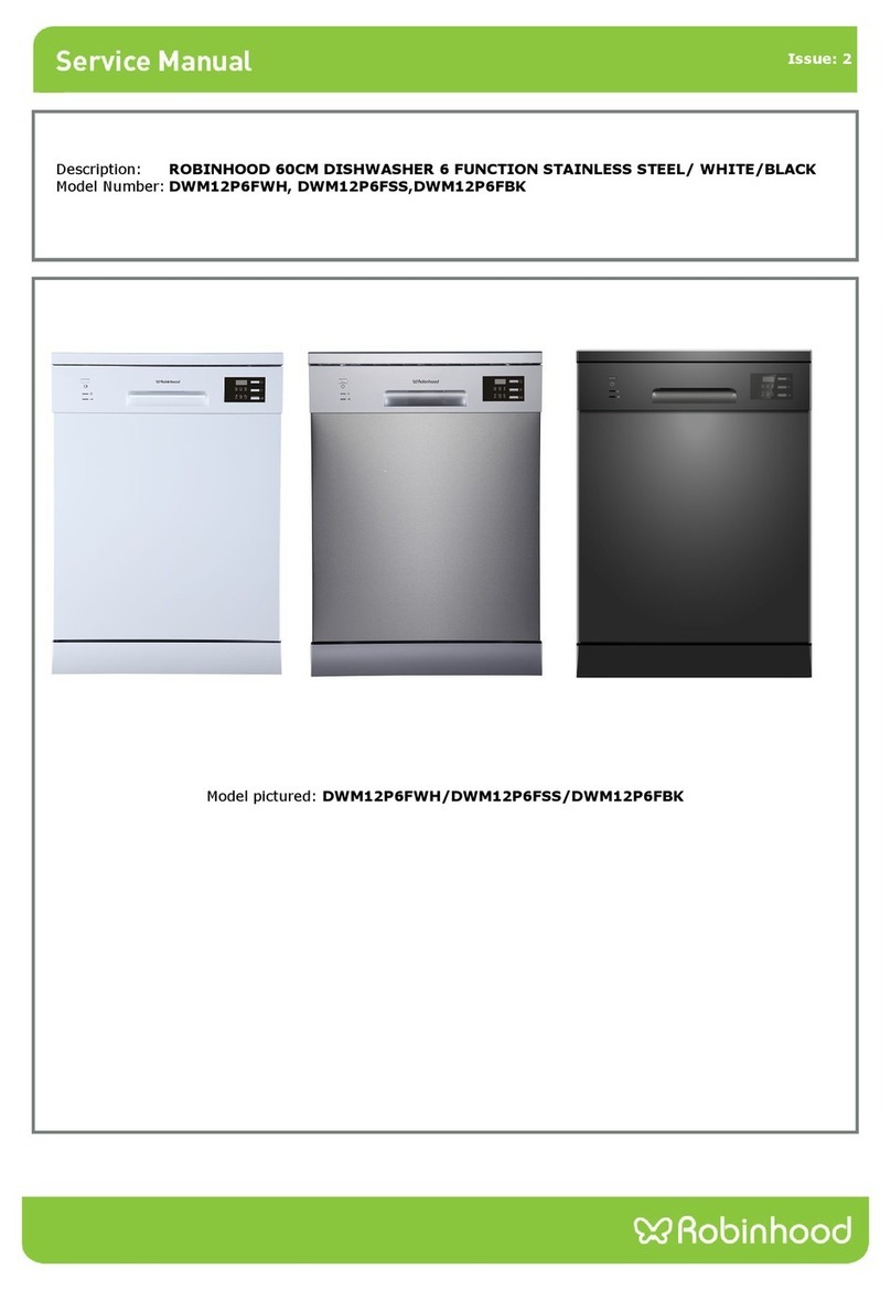 ROBINHOOD DWM12P6FWH Service manual