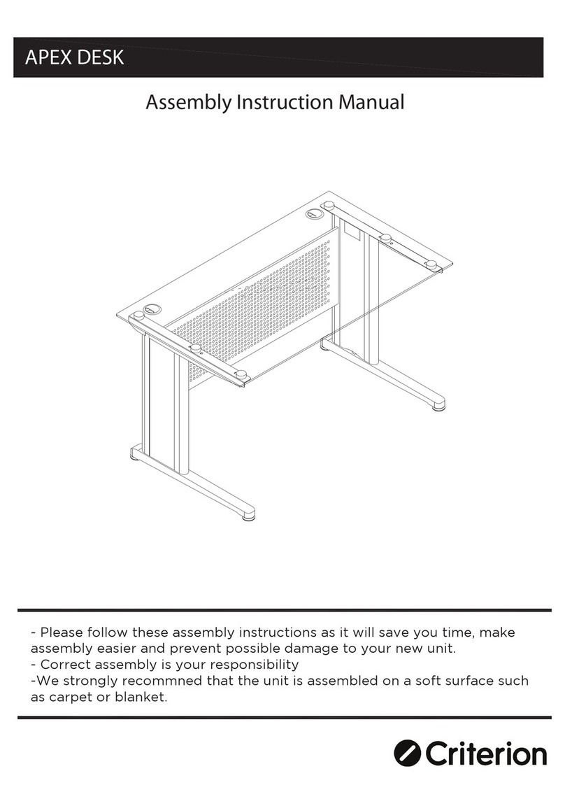 Criterion APEX DESK Installation guide