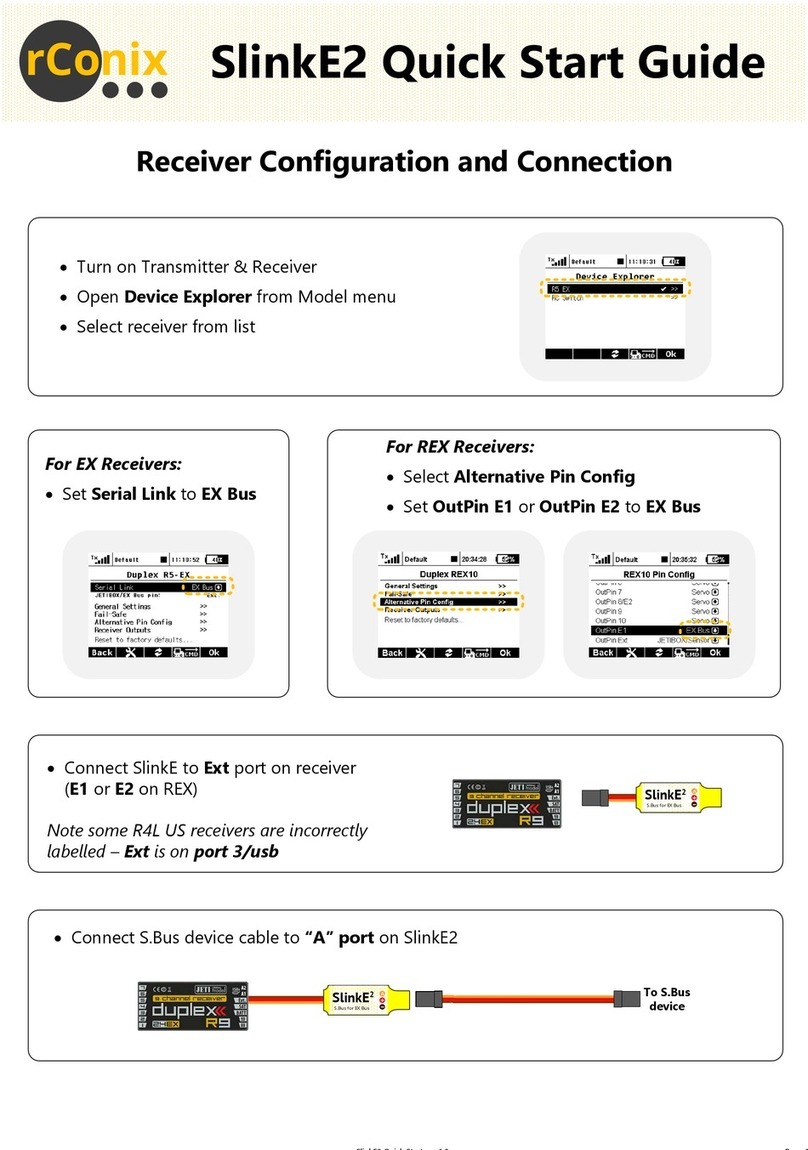 rConix SlinkE2 quick start guide