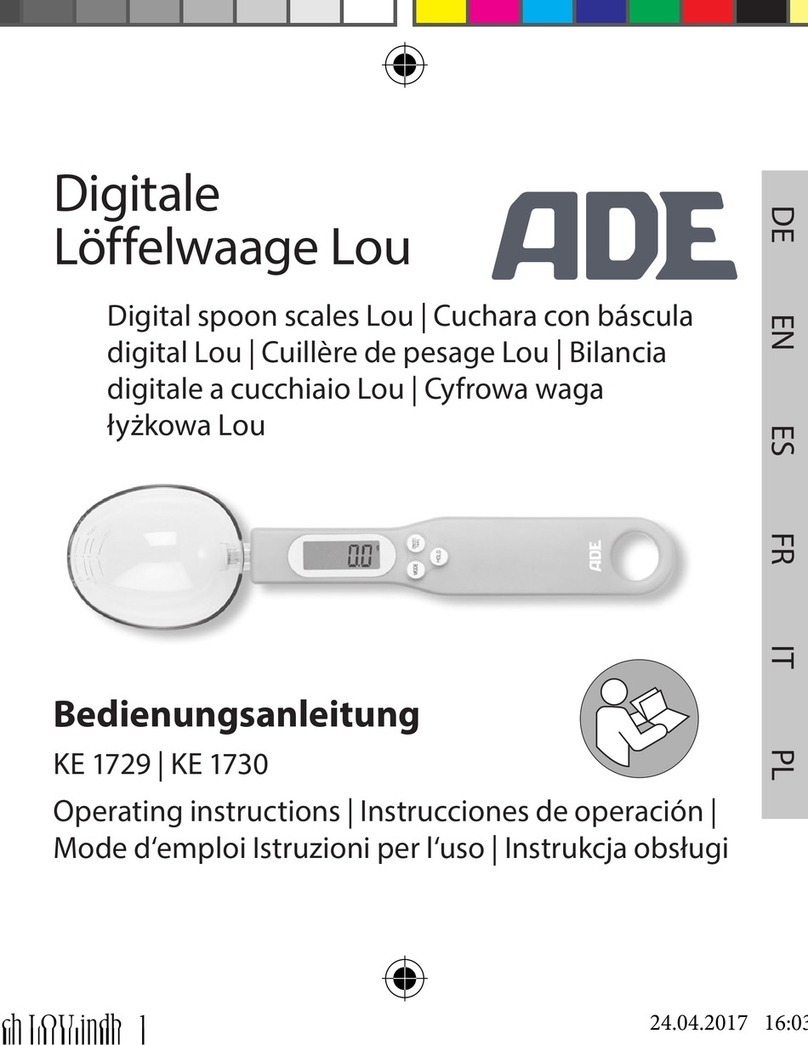ADE Lou KE 1729 User manual