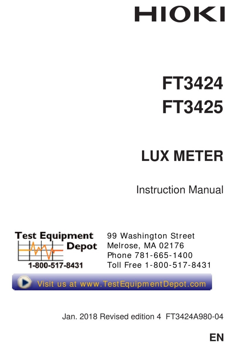 Hioki FT3424 instruction manual