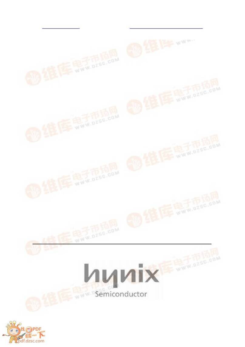 Hynix Semiconductor GMS90C320 series user manual