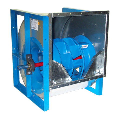 Comefri TZAF FF series Operating and maintenance instructions