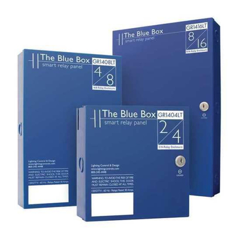 Lighting Controls Blue Box LT Series Installation, operation & maintenance manual