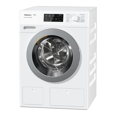 Miele WCE 670 User manual Miele WCE 670 User manual