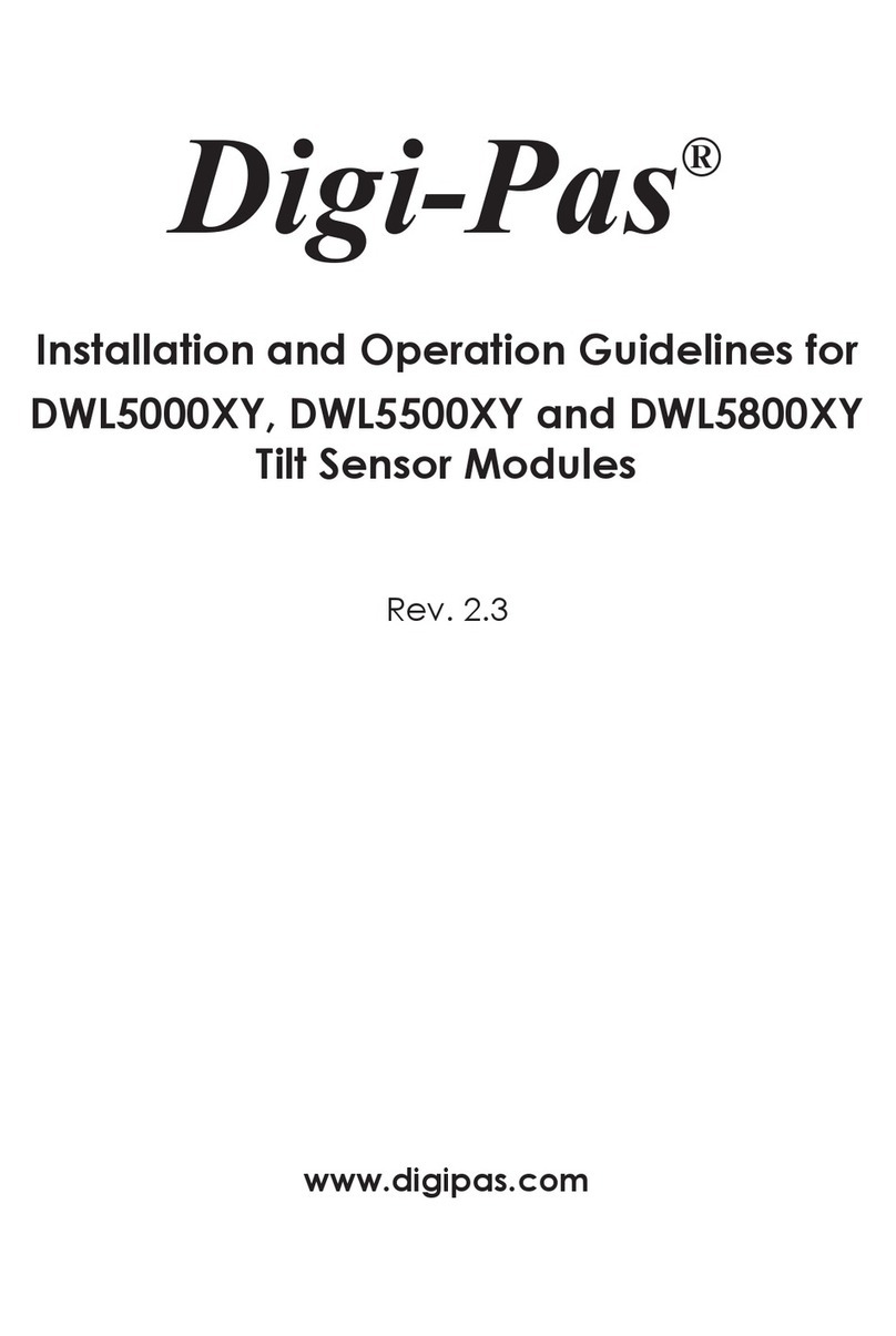 Digi-Pas DWL5000XY Installation and Operation Guidelines Digi-Pas DWL5000XY Installation and Operation Guidelines