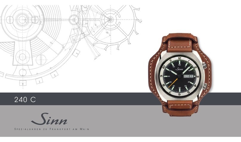 Sinn 240 C Instructions for use