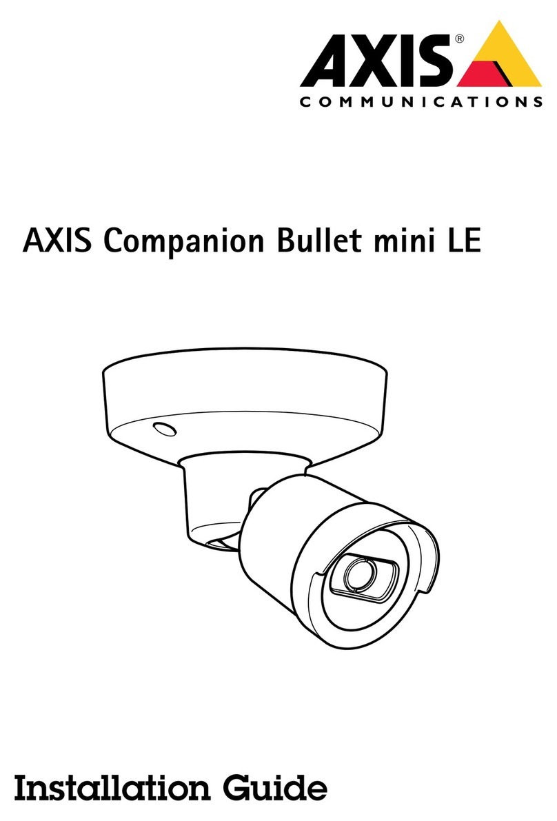 Axis Companion Bullet mini LE User manual