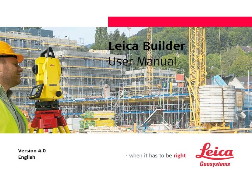 Leica Builder T user manual Leica Builder T user manual