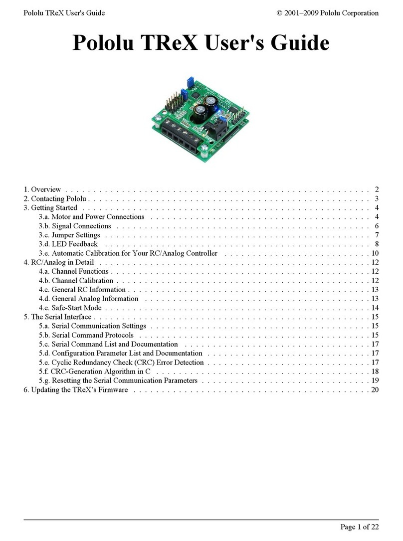 Pololu DMC01 User manual