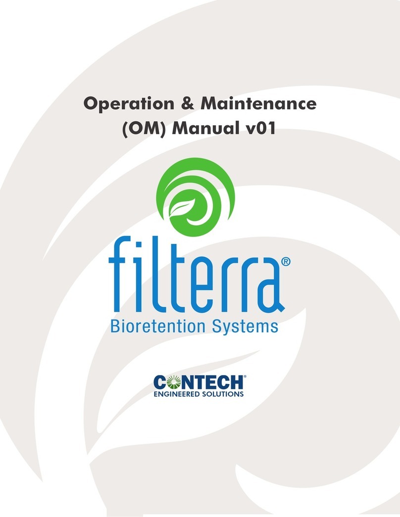 Contech Filterra Troubleshooting guide